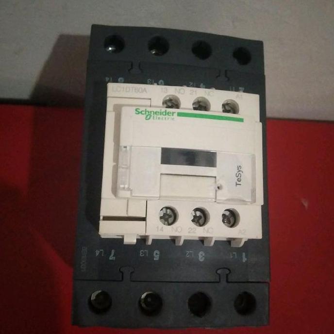 Kontaktor Schneider Lc1Dt60Am7 Lc1Dt60A 220V 60A 4Pole Original Terbaik
