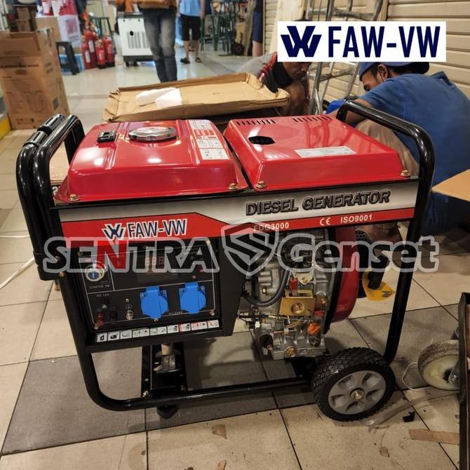 Hits Genset 3000 Watt Solar Faw-Vw Fdg3000 Germany Technology