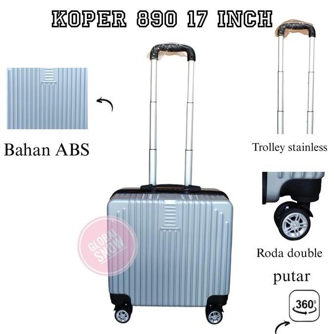 KOPER PILOT 890 17 INCH / KOPER TRAVEL / KOPER KABIN / KOPER BAHAN ABS