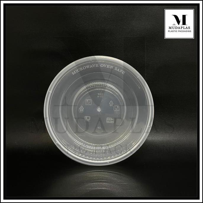 Tayoo- Thinwall Round 650 Ml Bulat / Mangkok Plastik Dm Isi 25 Pcs 650Rou
