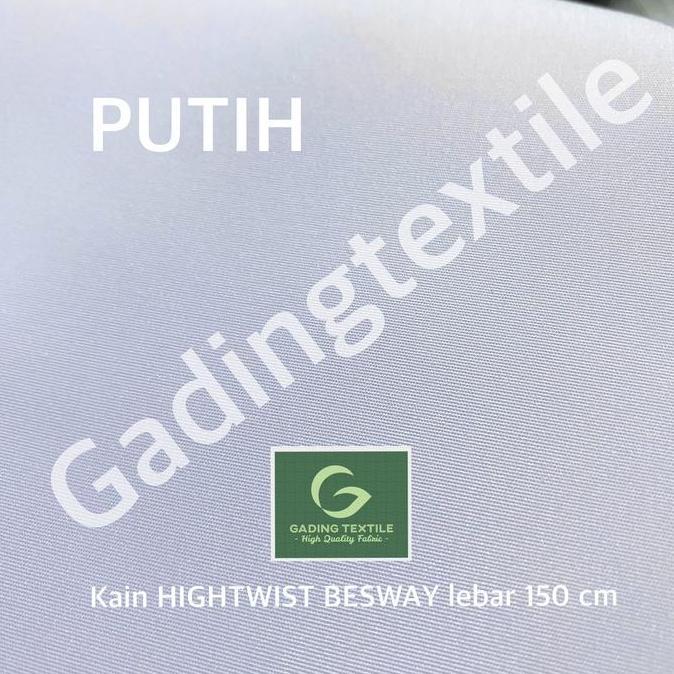 pradipta.riyadi - ( per 1 meter ) kain HIGH TWIST BESWAY HIGHTWIST BSY NIKITA polyester lebar 15 cm 