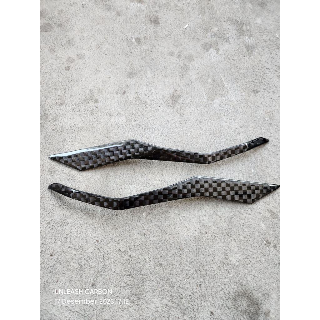 Garnish Side Vario 125 150 Led Old CARBON KEVLAR