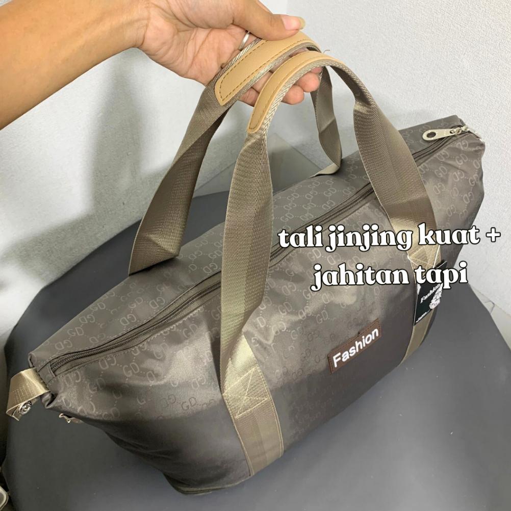 HOT DEALS [JUMBO TINGKAT ] Tas Pakaian Import Fashion Bahan TEBAL Bisa Diperbesar Tas Travelling Tas