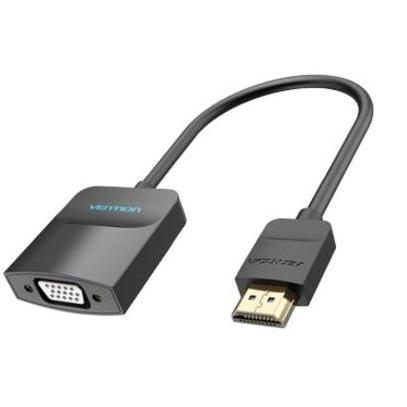 HDMI Male to VGA Female With Audio & Micro-USB