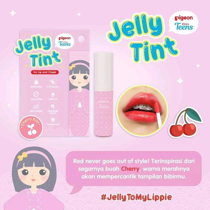 Ulipstik- Pigeon Teens Jelly Tint Fot Lip And Cheek/ Pigeon Teens Jelly Tint/ Pigeon Teens Lip Tint 