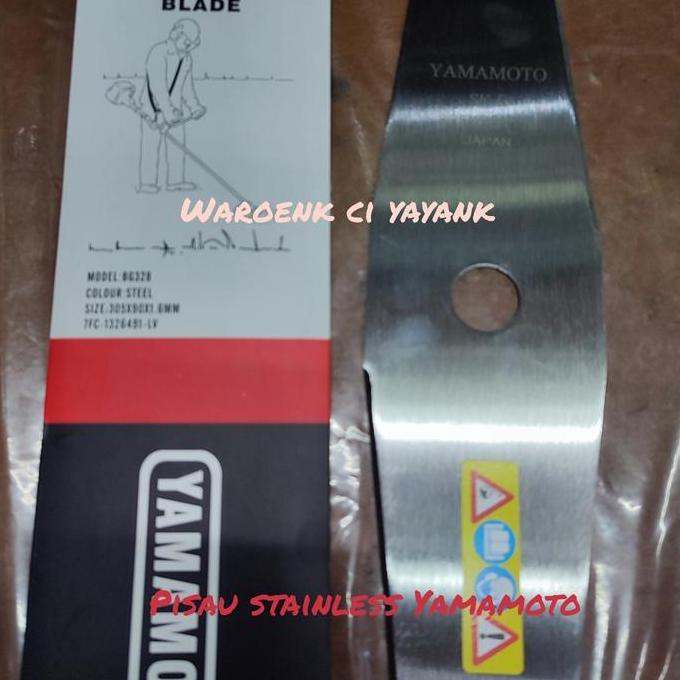 pisau potong rumput 328 stainless yamamoto original