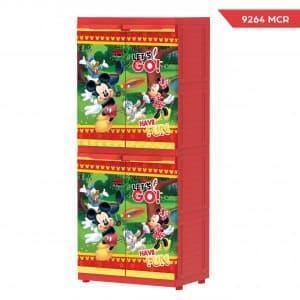 Lemari Plastik Naiba Lemari Baju MSC 4 susun 9264 Khusus Bogor