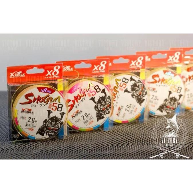 BEBAS ONGKIR - Benang PE XZOGA Shogun 58