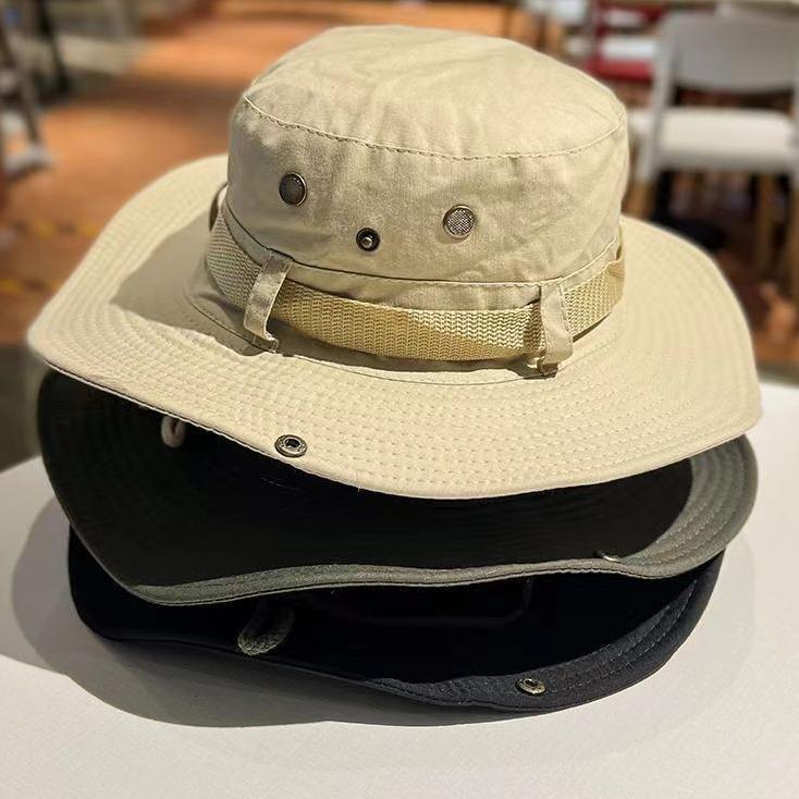 Topi Outdoor Rimba Untuk Aktivitas Luar Ruangan Olahraga Memancing Hiking Unisex Fashion Dewasa Pria