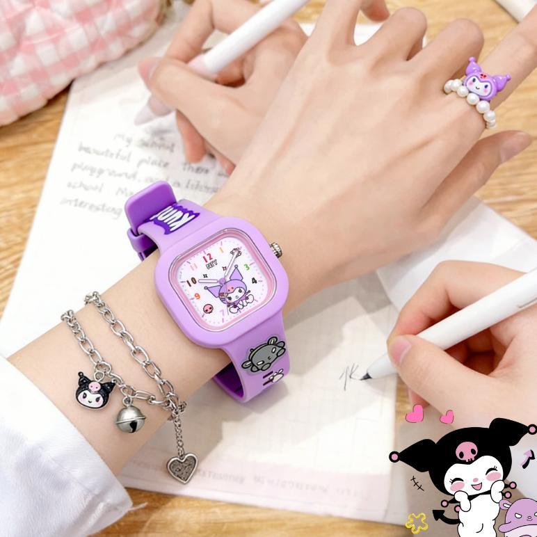 OFFICIAL jam tangan anak anak Perempuan  & Jam Tangan Kasual  Korea  Gelang Jam Tangan Fashion