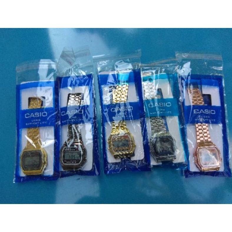 LIMITED JAM TANGAN CASIO A158W DIGITAL KOTAK UNISEX Import Quality F91 MURAH