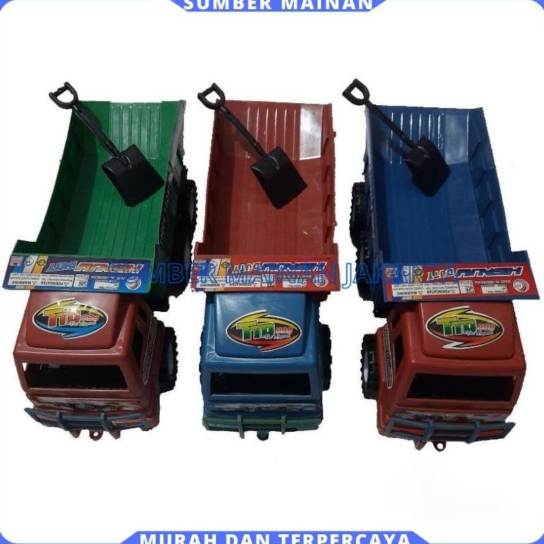 PREMIUM MAINAN ANAK MOBIL MOBILAN DUMP TRUK BAK PASIR KONSTRUKSI PLASTIK