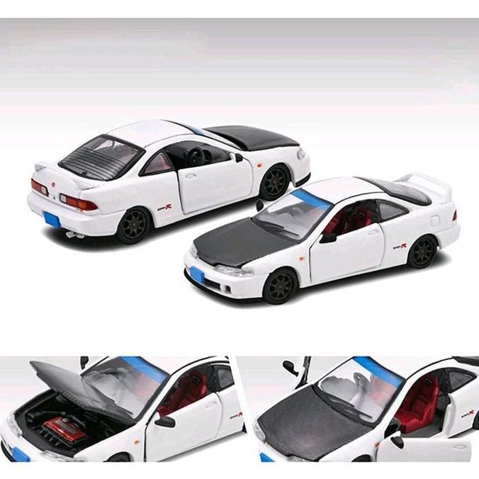 Ready 1/64 ERA CAR HONDA INTEGRA TYPE-R DC2 (RHD) RACING WHITE