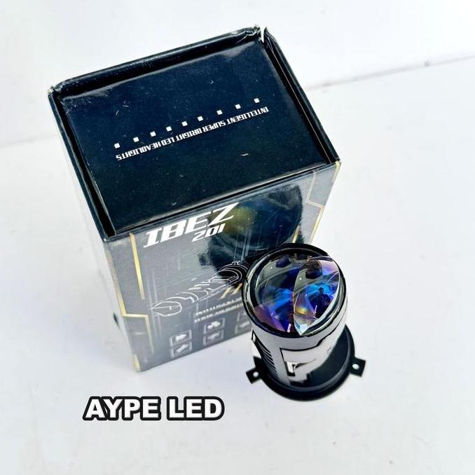 Lampu Utama H4 IBEZ 201 3 Warna All Wheather Kipas Pendingin Bluelens Mini Projector H4 IBEZ