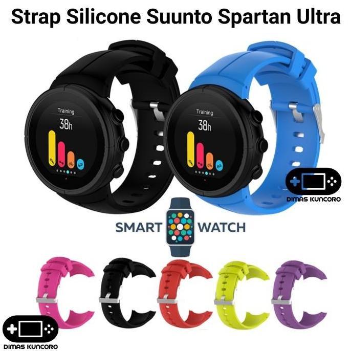 TERBARU|TERMURAH|BARU|PREMIUM|ORIGINAL|GARANSI|DISKON|PROMO STRAP SILICONE SUUNTO SPARTAN ULTRA SILI
