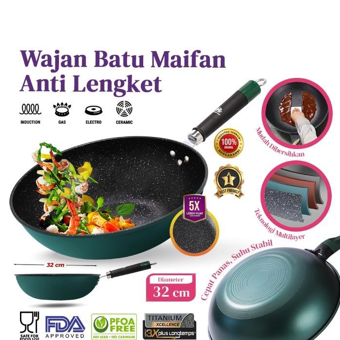 BEST SELLER [FS] - WAJAN BATU MAIFAN 32CM / WAJAN GAGANG PLASTIK MAIFAN BATU MEDIS 32CM / WAJAN ANTI