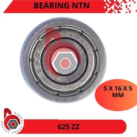 Bearing 625 Zz N*N Double Tutup Besi | Bearing 625Z