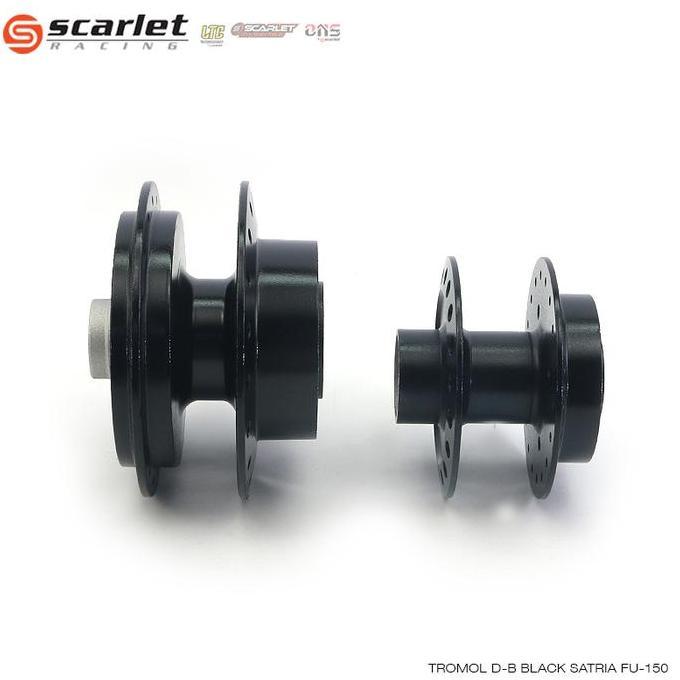 SCARLET RACING - TROMOL DEPAN BELAKANG SET SATRIA FU ORIGINAL DAN TERPERCAYA