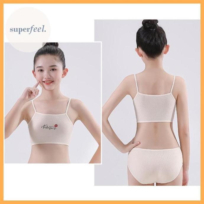 lavista_corp - sfl 1 set dalaman anak perempuan cd miniset celana dalam bh bra cw 841