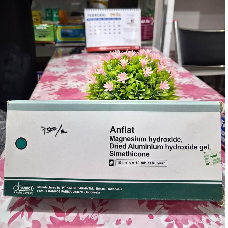 ANFLAT 10 TABLET - OBAT MAAG