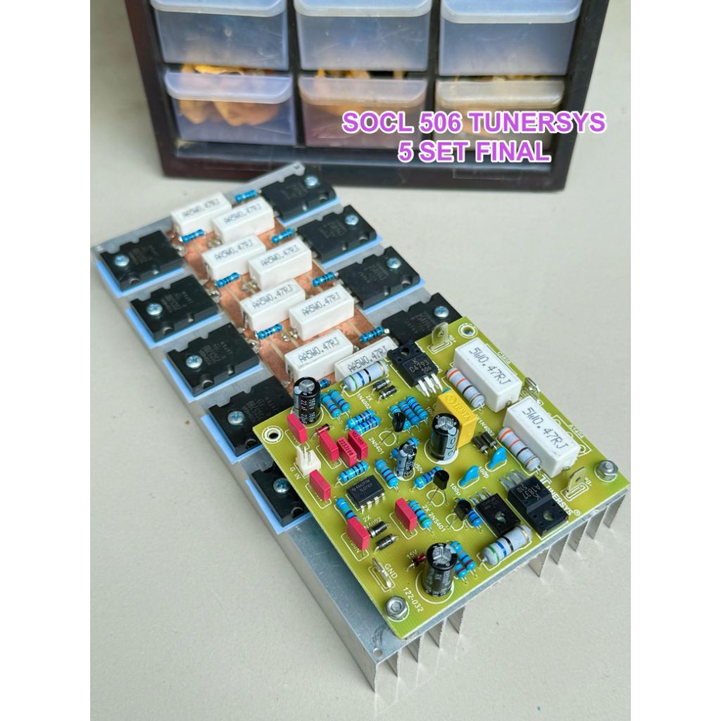 Socl 506 Tunersys Lengkap Transistor Final Original siap pakai
