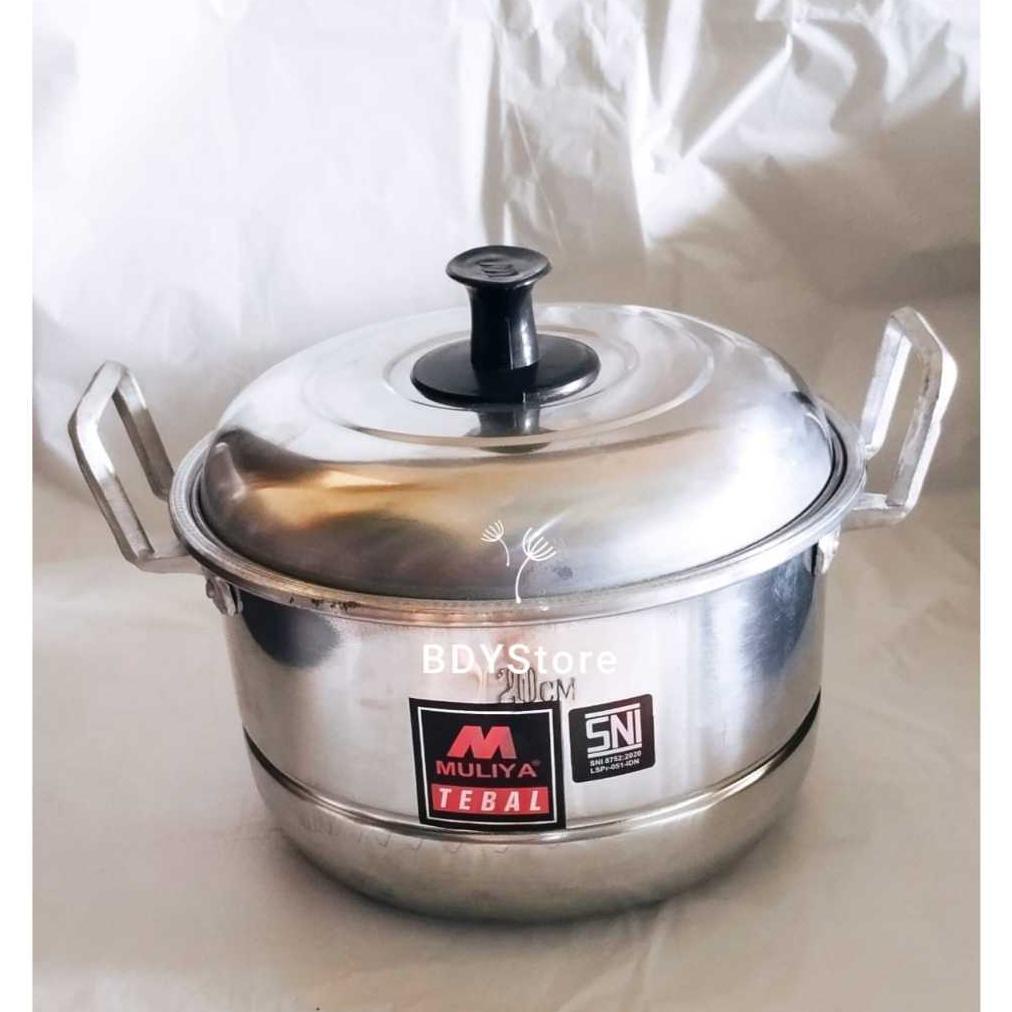 FREE ONGKIR LANGSENG KUKUS / DANDANG KUKUSAN NASI SERBAGUNA BAHAN ALUMINIUM