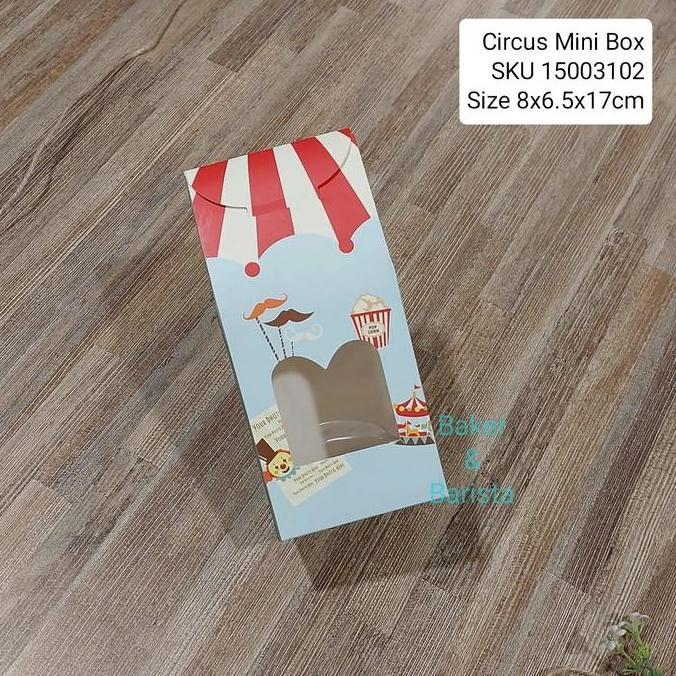 best seller] Circus Mini Box / Mini Box For Gift Candy Permen / Gift Box Aesthetic / Mini cookies bo