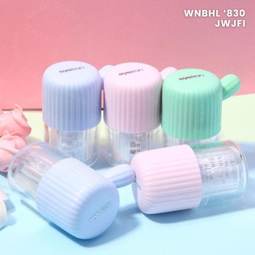 READY Alat Pembersih Softlens Steamer Manual Secara Diputar Motif Kaktus (Tali Penarik) Pencuci Sofl