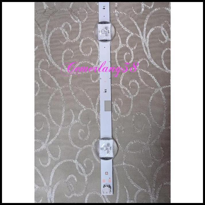 DISKON LAMPU BACKLIGHT LED TV 3 V 8 KANCING BACK LIGHT 3 VOLT 8 MATA 77.5 CM LED 