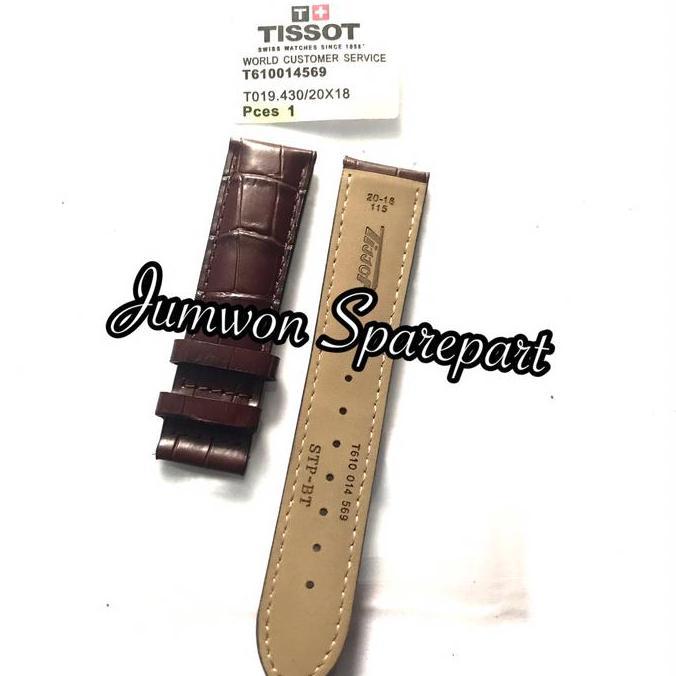 Strap Tali Jam Tangan TISSOT TISSOT Kulit Leather
