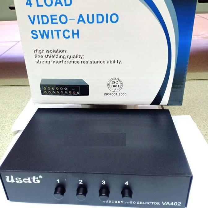 FLASH SALE - Jual SHIBEI Jual RCA AV Selektor Audio Video AV Selector