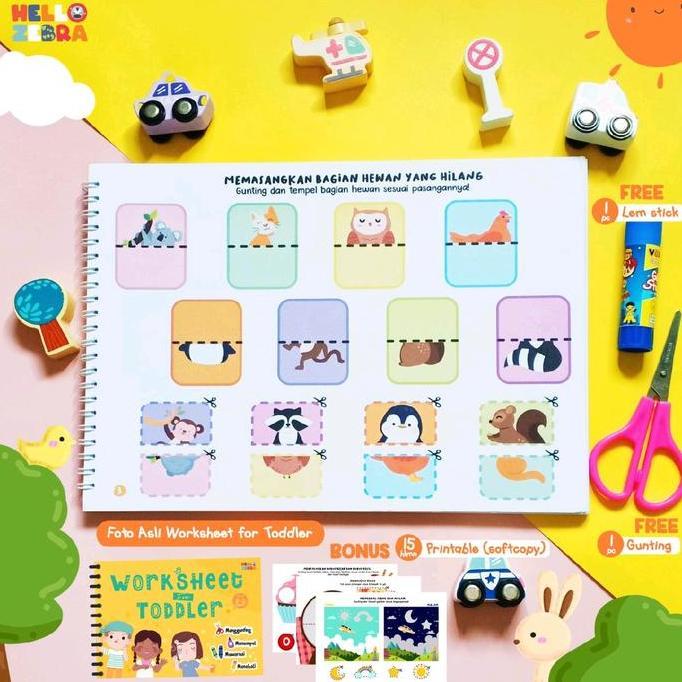 Promo Worksheet For Toddler