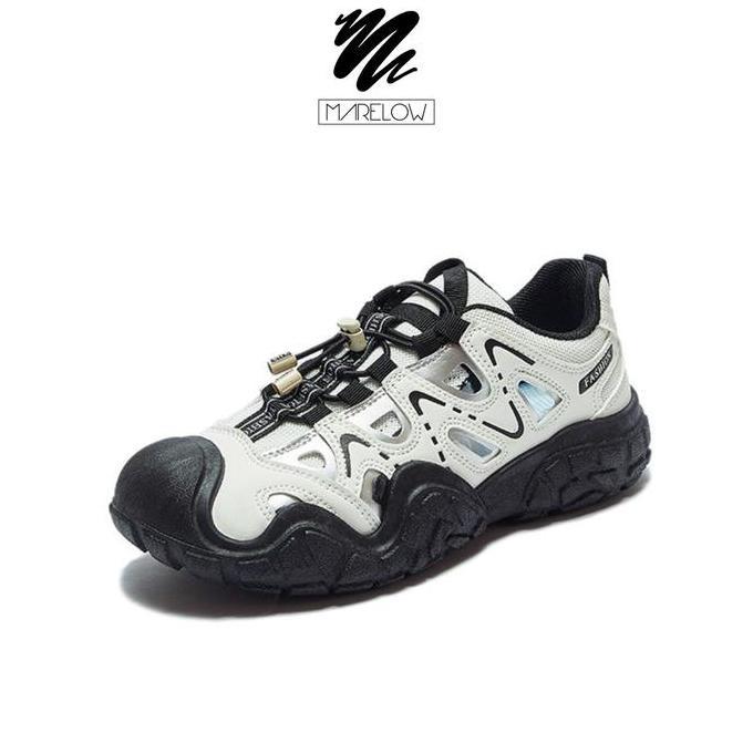 [Marelow x Ilyasbachtiar] Marelow Camel - Sepatu Sneakers Hiking Sport Korean Style Wanita Outdoor