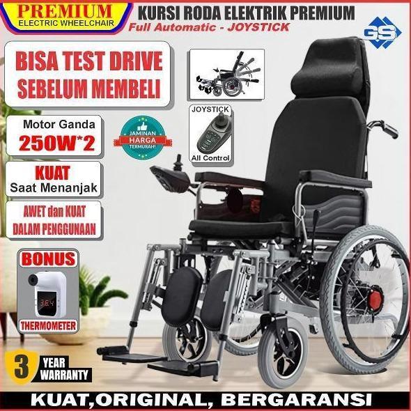 TERBARU|TERMURAH|BARU|PREMIUM|ORIGINAL|GARANSI|DISKON|PROMO KURSI RODA / ELECTRIC WHEEL CHAIR / FOLD