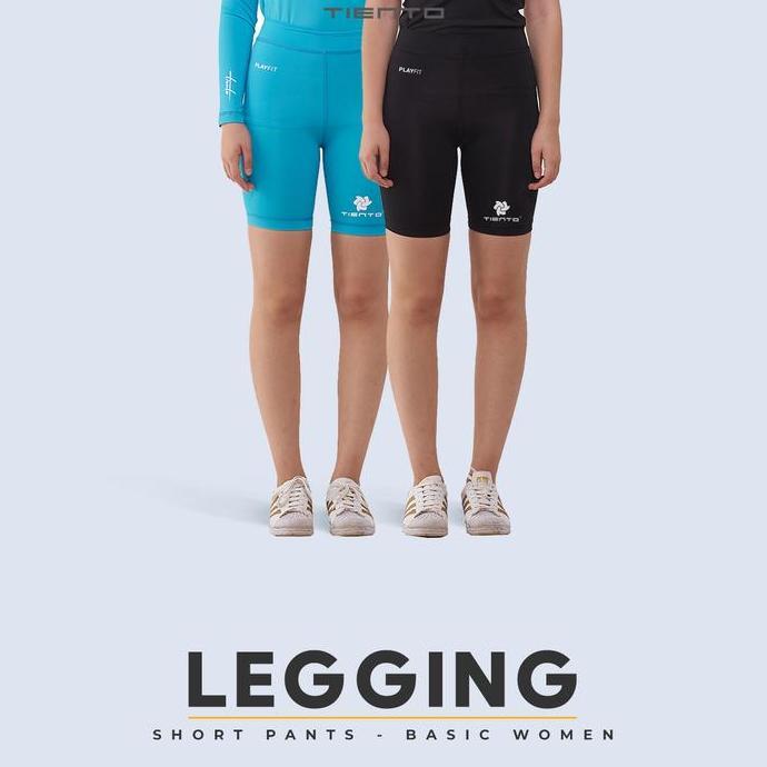 Tiento Best Seller Celana Legging Pendek Leging Olahraga Short Pants Wanita