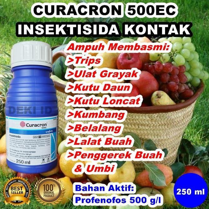 Curacron 500EC 500 ml Insektisida Kontak Pestisida Pembasmi Hama Serangga Tanaman