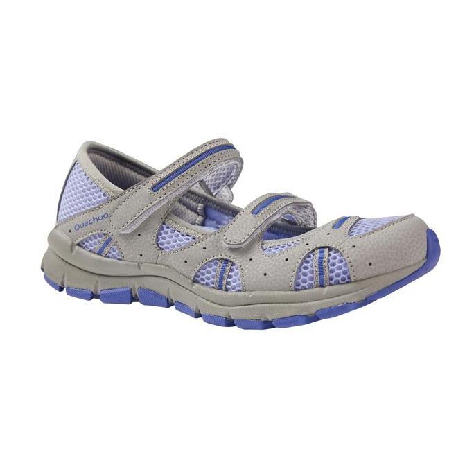 Decathlon QUECHUA SepatuGunungWanita NH150 Fresh - Abu - 8589340