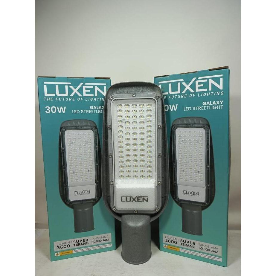 TERBARU - luxen lampu jalan pju led 30w lampu penerangan jalan 30 watt