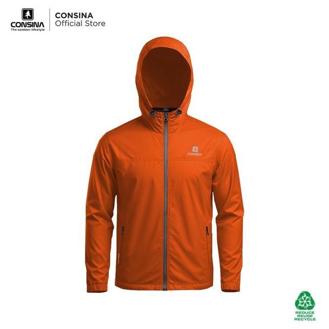 Consina Quick Start Jaket Super Light Outdoor | Hiking Trail Run Sepeda Travel Packable