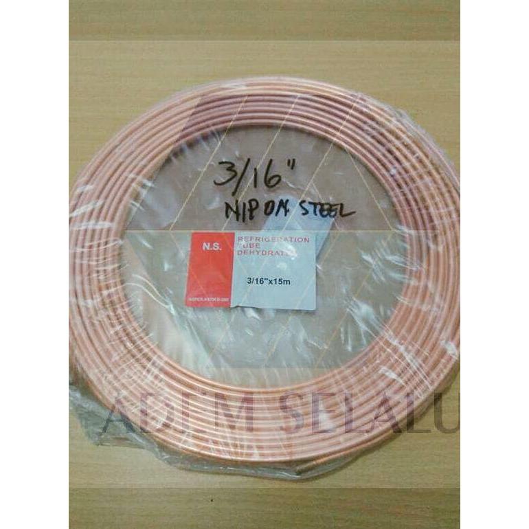 HARGA TERBAIK - Pipa 3/16 Merk NS | NS Copper Tube 3/16