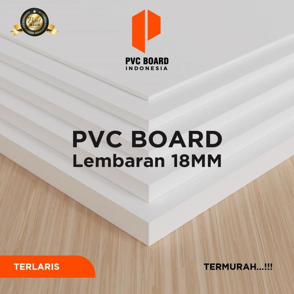 READY PVC Board Lembaran 18mm Ukuran 122x244cm | PVC Foam Board