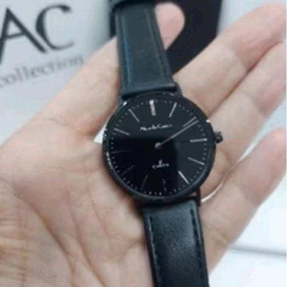 JAM TANGAN WANITA ALEXANDRE CHRISTIE AC 8490  AC8490 black ORIGINAL