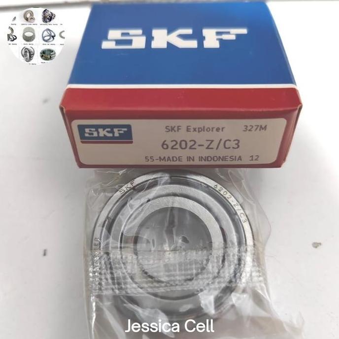 BALL BEARING 6202 Z C3 SKF / 6202ZC3 SKF