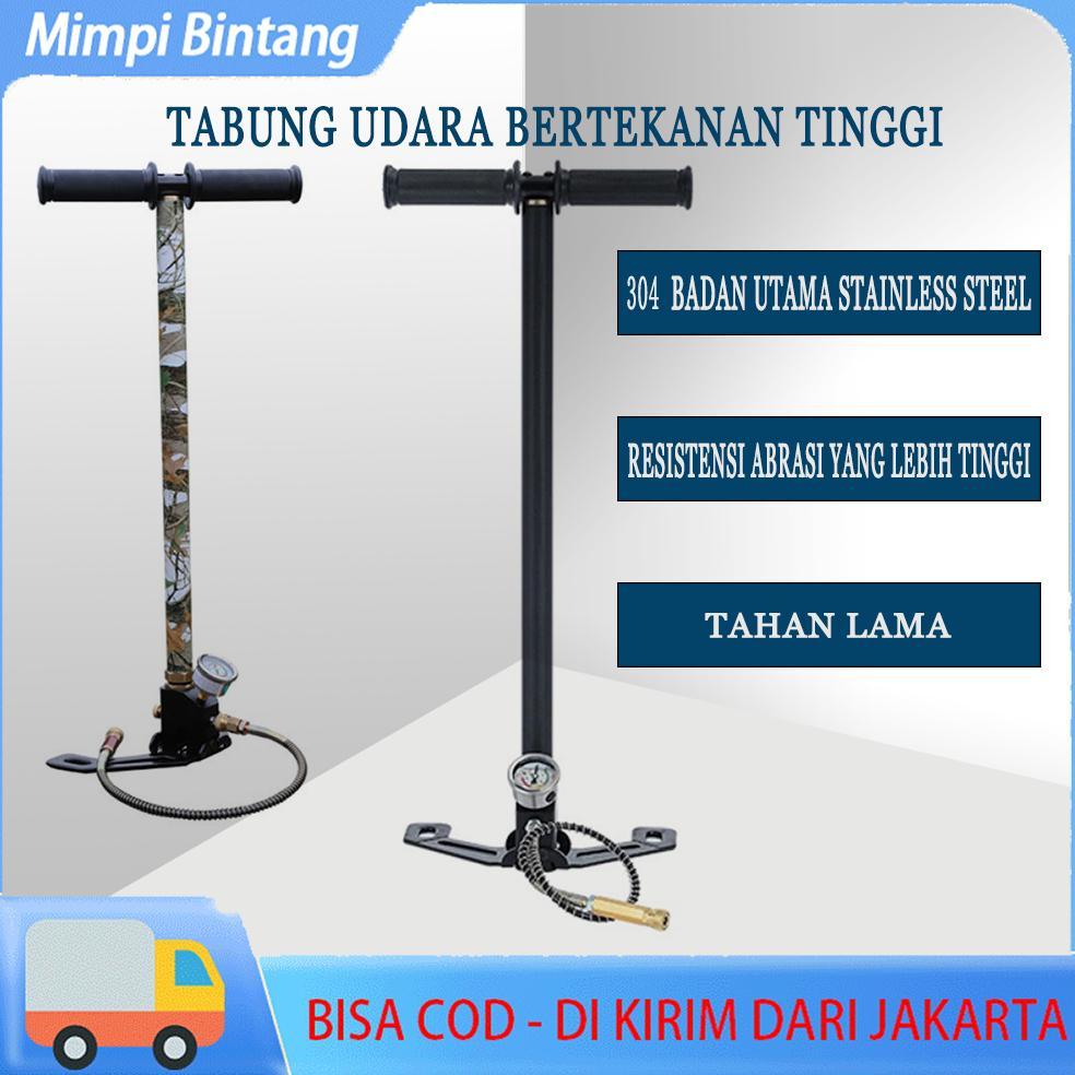READY pompa pcp barracuda 3 stage manometer 6000 psi stainles steel bonus kupler/Pompa Pcp Murah Bah