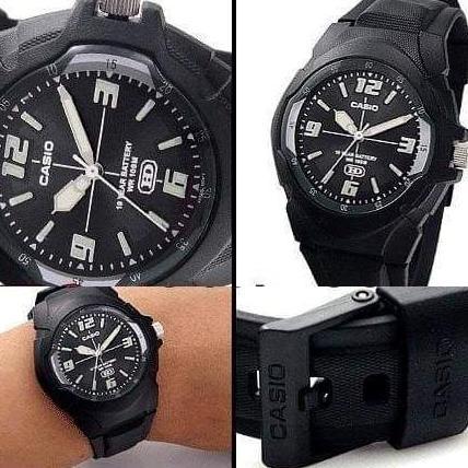 CASIO MW-600F-1AVDF MW600F-1AVDF JAM TANGAN ANALOG ORIGINAL TAHAN AIR