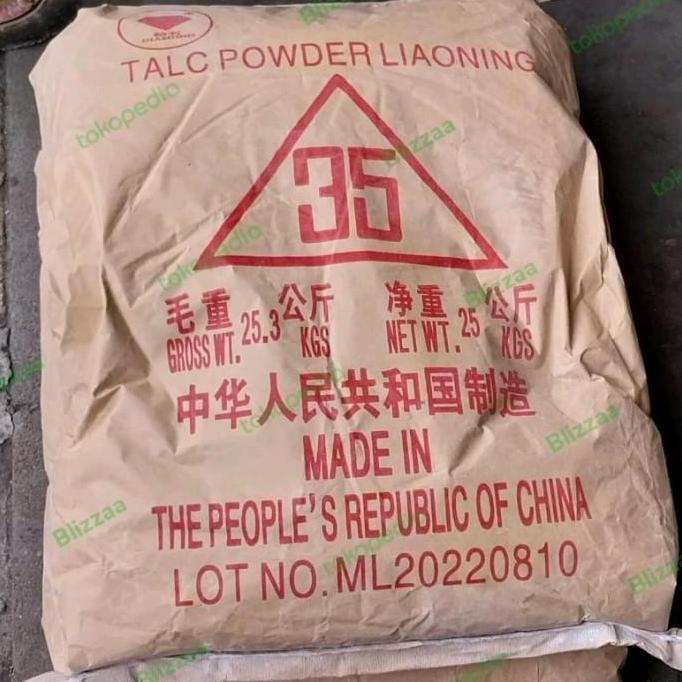 HARGA SAHABAT - Talc Duco 25kg Talk Duco 1 sak Talek Duko Bubuk Talak Liaoning 25kg