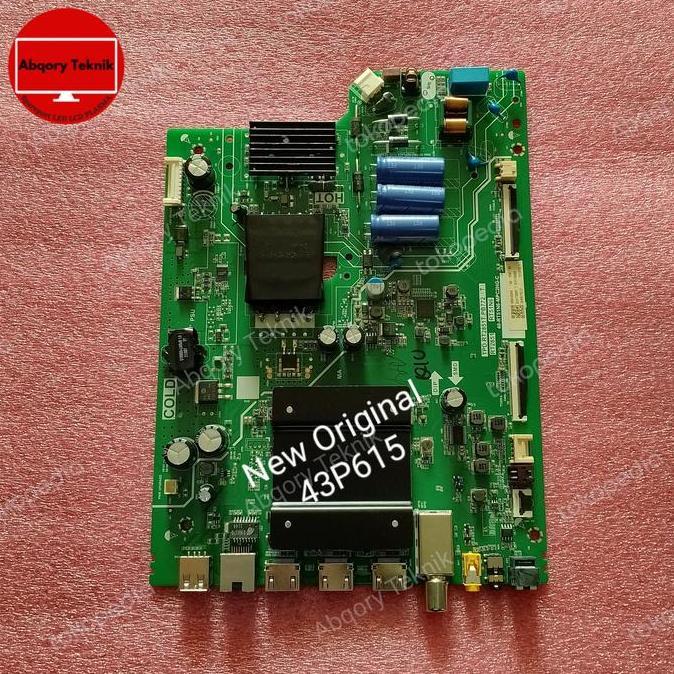 SUPER HEMAT - Mainboard TV TCL 43P615 - Mobo - motherboard - MB TCL 43P615