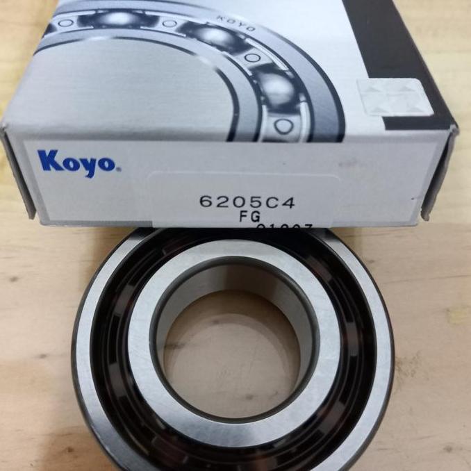 Ball bearing 6205 C4 - 6205 TN9 C4 KOYO Fiber