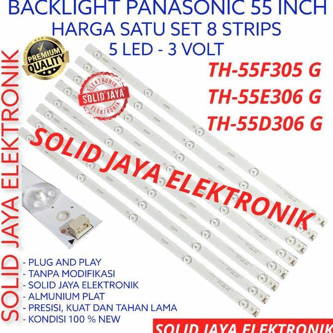 TERBARU - BACKLIGHT TV LED PANASONIC 55 INC TH 55G305 55E306 55D306 LAMPU BL 5K