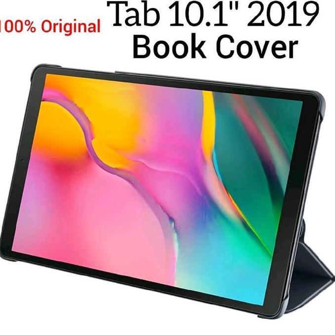 BEBAS ONGKIR - Original Samsung Galaxy Tab 10.1 2019 10 Inch Book Flip Cover Lipat